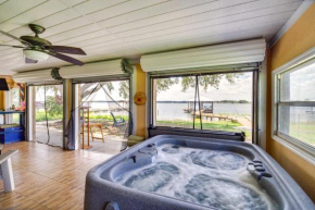 Lake Francis Lily Pad - Home with Hot Tub and Dock!